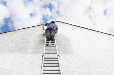 Peinture extérieure au Biot — façades et ravalement